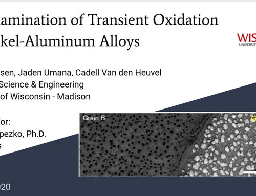 An Examination of Early Stage Oxidation in Nickel Aluminum (Ni-Al) Alloys