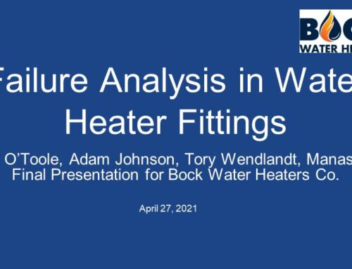 Identifying and Characterizing Fitting Failures on Commercial Hot Water Heaters