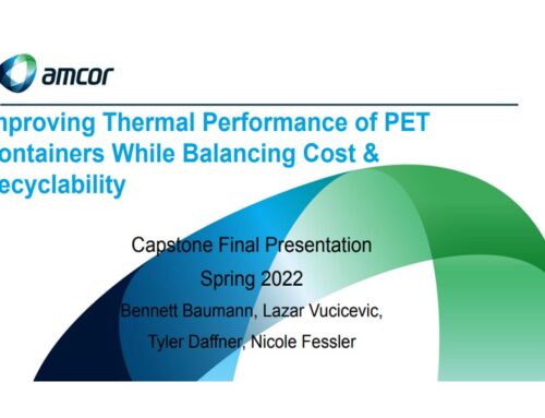 Improving Thermal Performance of PET Containers While Balancing Cost & Recyclability